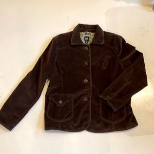 Vintage Gap Corduroy Blazer, Size 20, Chocolate Brown